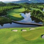 Da Nang Hoi An Hue golf courses Vietnam with ocean and mountain views Central Vietnam golf destination