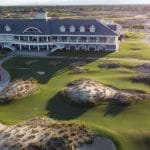 Hoiana Shores Golf Club links-style course with oceanfront views near Hoi An Vietnam