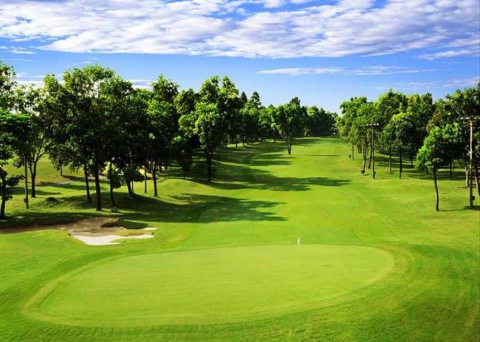 “越南胡志明 Vietnam Golf & Country Club 高尔夫乡村俱乐部 航拍景观”