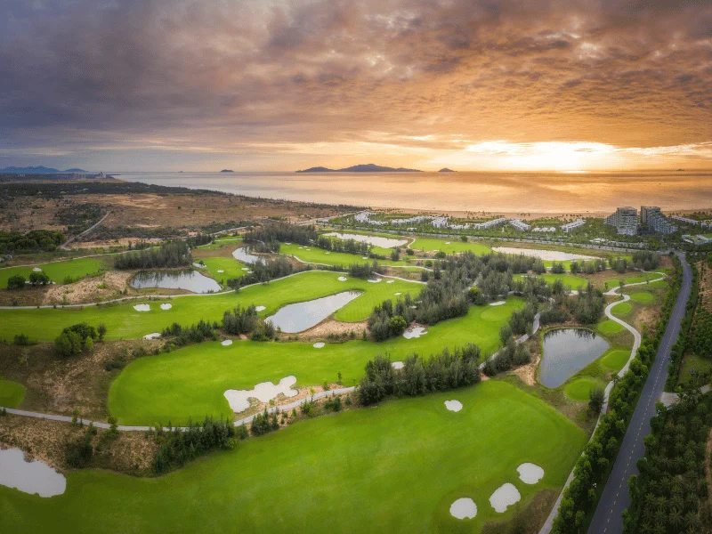 Vinpearl Golf Nam Hoi An resort-style golf course near Hoi An and Da Nang in Central Vietnam