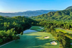 ba na hills golf course da nang vietnam scenic view