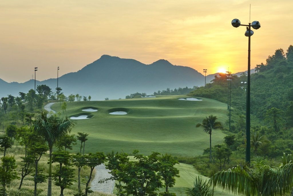 Ba Na Hills Golf Club Da Nang Vietnam hole 10 view
