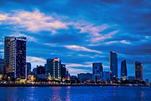 Brilliant Hotel Da Nang city view near Han River Vietnam