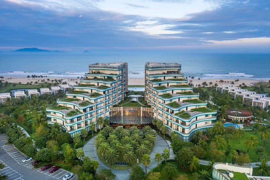 Vinpearl Resort & Golf Nam Hoi An luxury beachfront golf resort in Central Vietnam