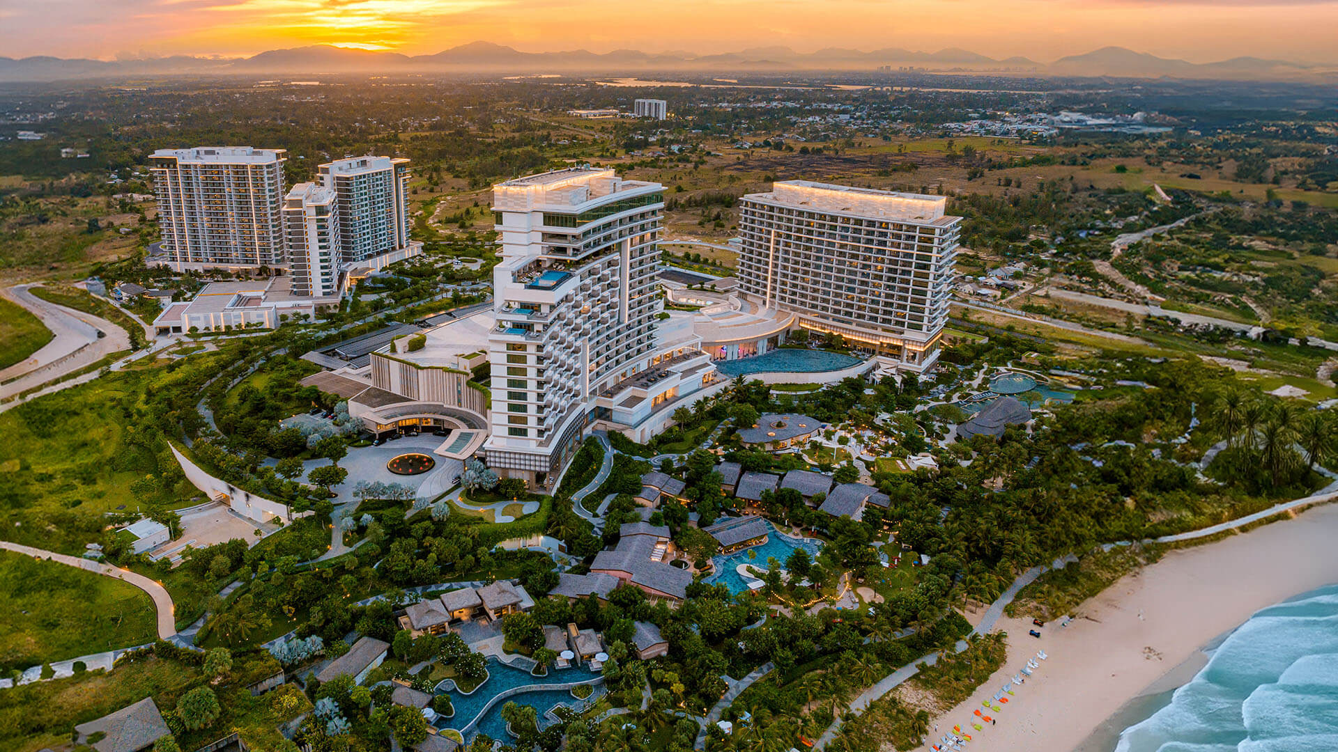 Hoiana Resort & Golf luxury beachfront golf resort near Hoi An in Central Vietnam