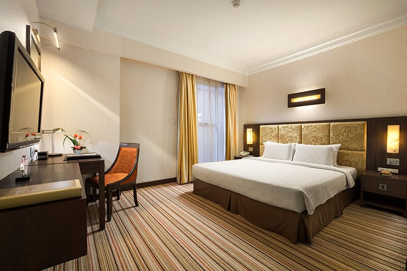Guest room at Silk Path Hotel Hanoi