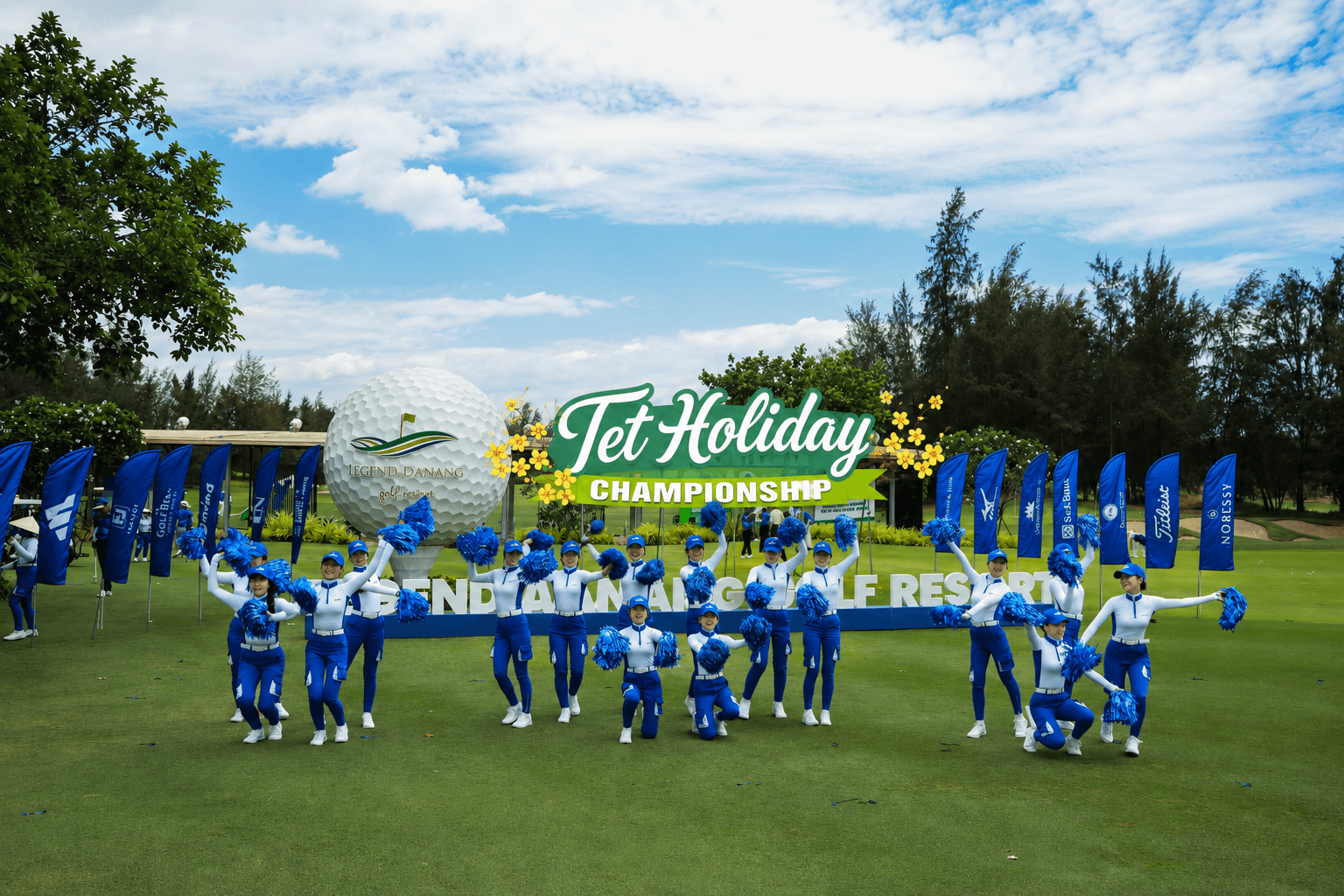 Tet holiday golf event at Legend Da Nang Golf Resort in Vietnam