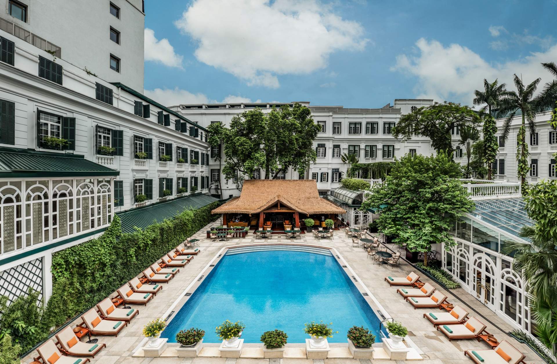 Sofitel Legend Metropole Hanoi exterior on Ngo Quyen Street, Hanoi