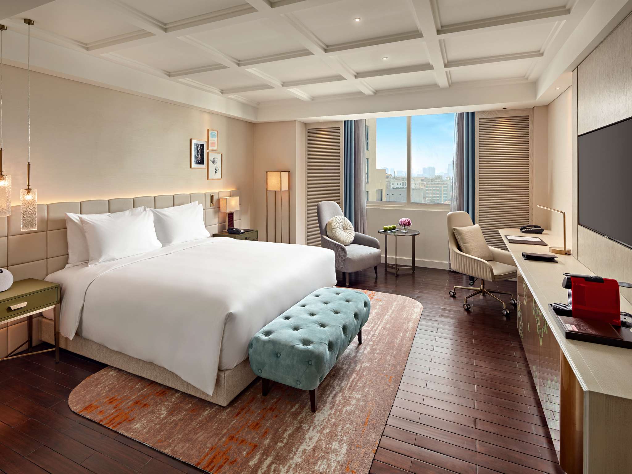 Guest room at Mövenpick Hotel Hanoi Centre