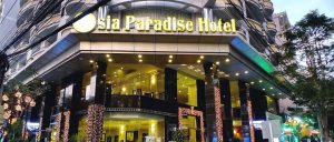 Asia Paradise Hotel Nha Trang entrance on Biet Thu Street