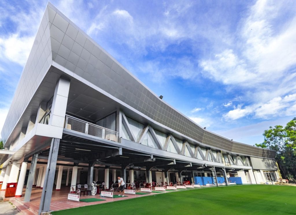 Driving range at Dong Nai Golf Resort