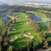 Montgomerie Links Vietnam – aerial lakes fairways, Da Nang, Vietnam