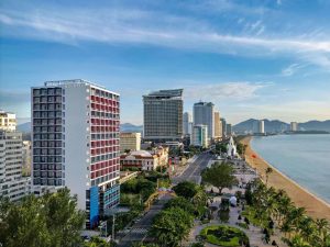 Novotel Nha Trang tower on Tran Phu Street facing Nha Trang Beach